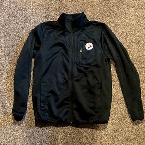 NFL Black Full-Zip Jacket with Logo